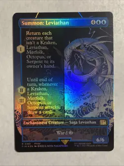 Summon: Leviathan (Borderless) Final Fantasy Foil - Image 1