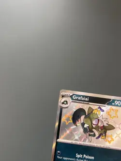Pokemon TCG 2024 Paldean Fates: Grafaiai 190/091 Shiny Holo Card - Near Mint - Image 2
