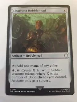 MTG - Universes Beyond: Fallout - Charisma Bobblehead - NM - NF - Image 1