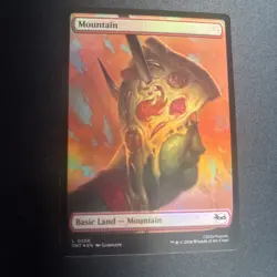 Magic the Gathering - Set of FOIL Pizza Lands - #0253 - 0257 - TMNT - NM/M - Image 4