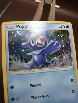 LP SWIRL Popplio - Cosmos Holo 39/149 Pokemon Sun & Moon Galaxy Swirl - Image 4