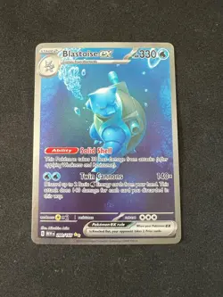 Pokemon TCG Blastoise EX Sir 200/165 Scarlet & Violet 151 Nm- - Image 1