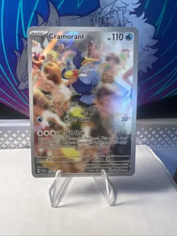 Pokemon Card - Cramorant Twilight Masquerade 176/167 Illustration Rare NM - Image 1