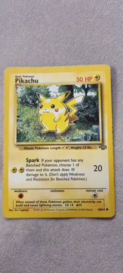 Pikachu - Pokemon TCG - MP - Common - Jungle Set 60/64 - Image 1