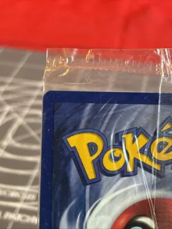 Vintage 1999 Catch Mew Pokemon Electabuzz Black Star Promo Movie WB Stamp Sealed - Image 3