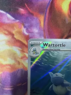 Pokemon Wartortle 171/165 Scarlet & Violet 151 Illustration Rare NM - Image 2