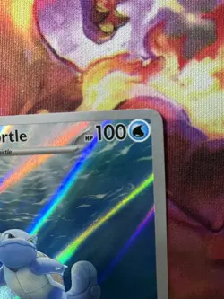 Pokemon Wartortle 171/165 Scarlet & Violet 151 Illustration Rare NM - Image 3