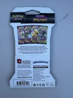 Pokemon Celebi Sleeved Booster Pack 2020 Sword & Shield Vivid Voltage Pokemon 820650807503 - Image 2