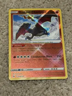 Pokemon Radiant Charizard 020/159 Crown Zenith Holo - Image 1