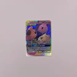 Pokemon TCG Tag Team Togepi Cleffa & Igglybuff GX 143/236 Cosmic Eclipse Holo - Image 1