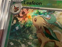 2025 POKEMON PRE EN-005 POKE BALL REVERSE HOLO LEAFEON FIND 70 2X, SHADOW ERROR - Image 3