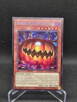 Yu-Gi-Oh! Pumpking the king of grave ghost MZMU-EN001 1st Ed MAZE OF MUERTOS - Image 1