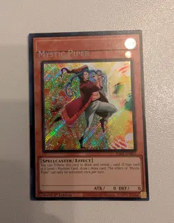 Yugioh! [MISPRINT] Mystic Piper - RA04-EN005 - Secret Rare - MINT - Image 2