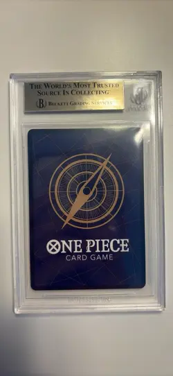 One Piece BGS 9.5 Gem Mint Graded Egghead Nami SP OP08-106 - Image 2