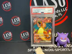 2023 Pokemon Charizard MEW EN Ultra Rare #183 PSA 10 - Image 1