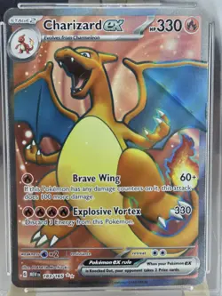 Pokemon TCG Charizard EX 183/165 Graded Ace 10 SV 151 SET ENGLISH - Image 2