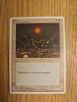 Carta Card MTG MAGIC ARMAGEDDON 1995 Nm Francaise 4th Edition - Image 1