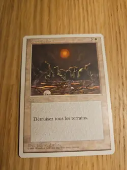 Carta Card MTG MAGIC ARMAGEDDON 1995 Nm Francaise 4th Edition - Image 3