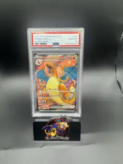 Charizard EX 183/165 Scarlet & Violet 151 Pokemon TCG PSA 10 English - Image 1