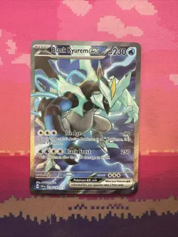 Pokemon Card Black Kyurem ex 218/191 Ultra Rare Surging Sparks Near Mint - Image 1