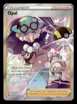 Opal TG28/TG30 Ultra Rare Lost Origin Pokemon Card - Image 1