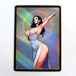 NICO ROBIN Waifu Anime Card LIMITED 1/1 Custom TCG Holo T14611 - Image 1