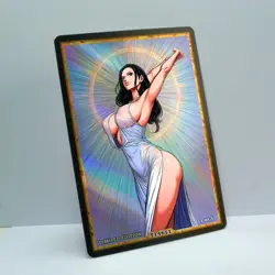 NICO ROBIN Waifu Anime Card LIMITED 1/1 Custom TCG Holo T14611 - Image 2