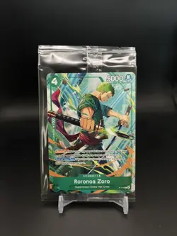 One Piece TCG Roronoa Zoro P-114 2026 C2E2 Promo Card English - Image 1