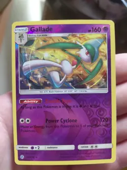 Gallade 82/236 Rare Reverse Holo Card Cosmic Eclipse Pokemon TCG NM - Image 1