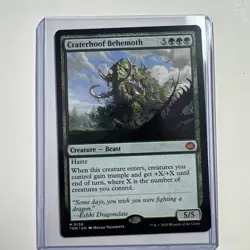 Craterhoof Behemoth - Normal - Tarkir: Dragonstorm MTG NM - Image 1