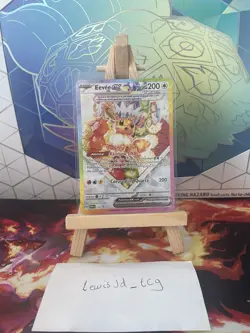 Eevee ex - #174 Black Star Promo Card - Pokemon SV: Prismatic Evolutions - Image 1