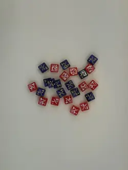 24x TCG Micro Dice Set - Stats & Damage Counter Dice for MTG Lorcana Pokemon TCG - Image 2