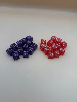24x TCG Micro Dice Set - Stats & Damage Counter Dice for MTG Lorcana Pokemon TCG - Image 4