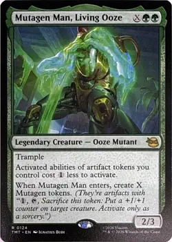 Mutagen Man, Living Ooze R Teenage Mutant Ninja Turtles 124 NM - Image 1