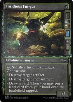 Insidious Fungus (Showcase) U Duskmourn: House of Horror 321 NM - Image 1