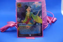 Lorcana - Mulan - Considerate Diplomat (Enchanted) 235/204 Fabled Holo - Image 2