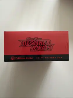 Pokemon Center Exclusive! Destined Rivals Elite Trainer Box PKC - Factory New! - Image 3