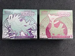 Pokemon Scarlet & Violet Temporal Forces Elite Trainer Box Set of 2 English - Image 1