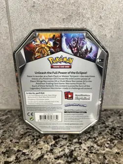 Pokemon 2018 Dawn Wings Necrozma GX Prism Tin Sealed - Image 2