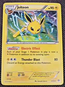 Jolteon 26/98 - XY Ancient Origins Pokemon Holo Foil Rare Nice LP -- L25 - Image 1