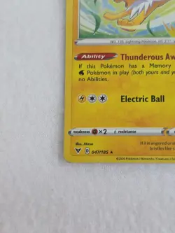 ⚡ Pokemon TCG - Jolteon 047/185 - Cosmos Promo Holo Rare - Vivid Voltage 2020 - Image 4