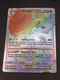 Hisuian Goodra VSTAR 202/196 NM/LP. Secret Rare Pokemon TCG - Lost Origin - Image 1