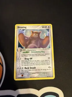 Pokemon TCG 2005 Ursaring 18/115 Unseen Forces Holo Vintage - Image 1