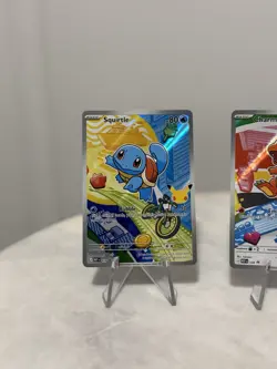 Pokemon TCG First Partner Illustration Collection Series 1 Kanto GEN 1 Starters - Image 2