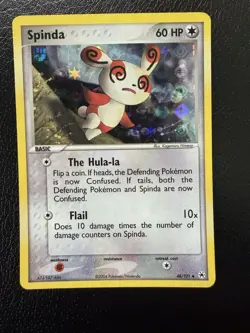 Spinda 48/101 Reverse Holo EX Hidden Legends 2004 LP Pokemon - Image 1