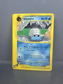 Pokemon Omanyte 41/144 Skyridge Regular Pokemon Near Mint - Image 1