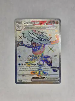 Greninja ex 198/167 - Pokemon Twilight Masquerade - Ultra Rare - NM - Image 1