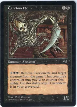 Carrionette Tempest Rare - MTG Magic the Gathering Card - Image 1