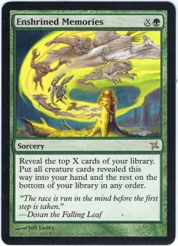 Enshrined Memories Betrayers of Kamigawa - MTG Magic the Gathering Card - Image 1