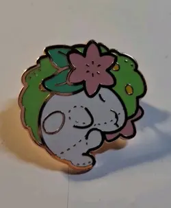 Vintage Matching Shaymin And Mew Pokemon Pins Collection Mint Condition - Image 4